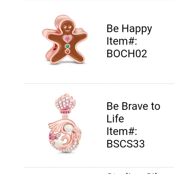 NWT GNOCE bracelet and 5 charms - Picture 12 of 15